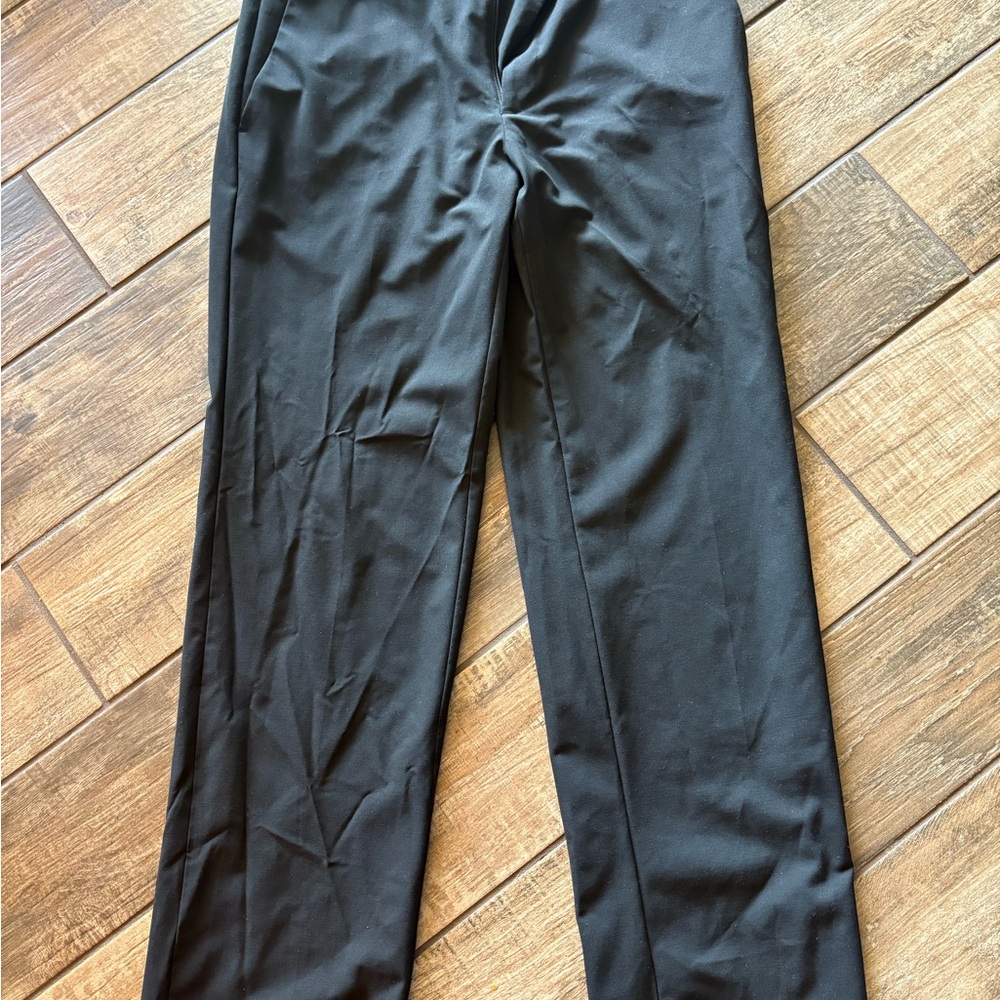 Haggar Classic Black Dress Pants for Men